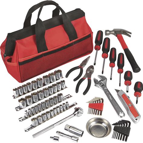 Ironton Tool Bag Set — 70 Pc 14in And 38in Drive Northern Tool