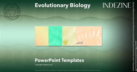 Evolutionary Biology Powerpoint Templates