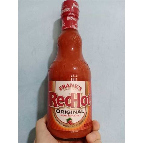 Ml Frank S Red Hot Original Cayenne Pepper Sauce Oz Shopee