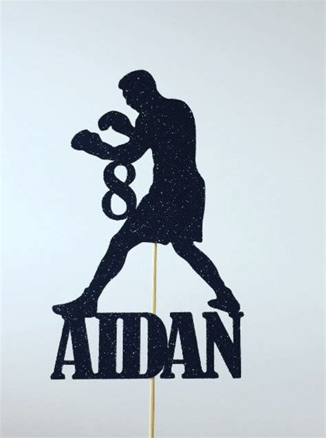 Personalised Boxer Boxing Sport Sports Cake Topper Custom Etsy