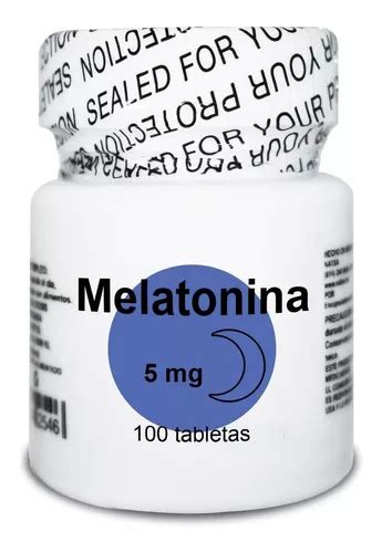 Melatonina 5 Mg 100 Tabletas