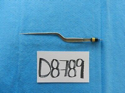 D8789 Codman Surgical Malis Jensen Bipolar Bayonet Forceps 19cm Long 30