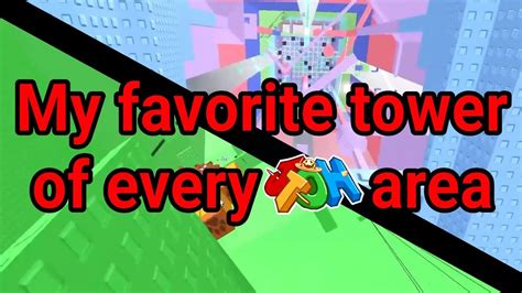 My Favorite Tower Of Every Area Roblox Jtoh YouTube