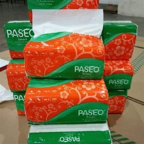 Tissue Paseo 250 Sheet Tebal Dan Halus