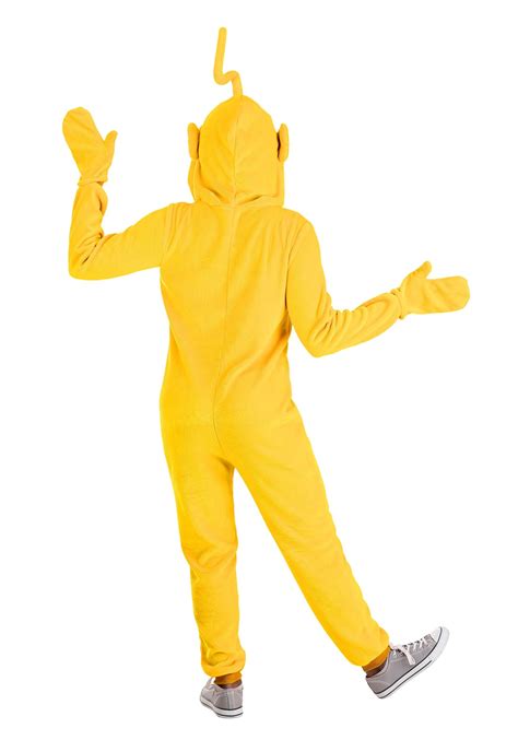 Teletubbies Laa Laa Adult Jumpsuit Costume