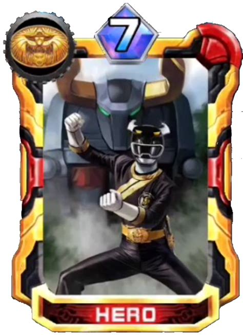 Image Gaoblack Card In Super Sentai Legend Warspng Rangerwiki