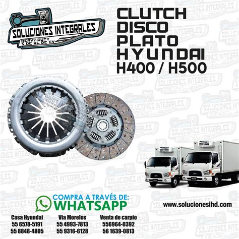 Kit Clutch Hyundai H H Soluciones Ihd