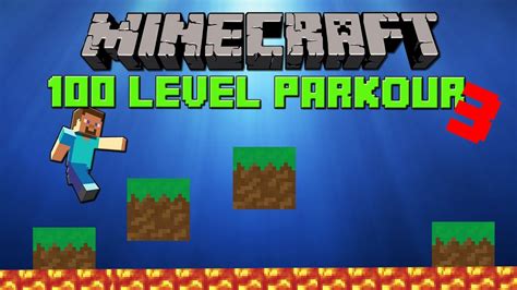 Minecraft 100 Levels Parkour Part 3 Youtube