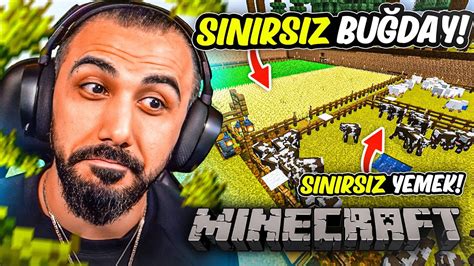 MİNECRAFT DA İLK FARMIMIZI YAPTIK EKİPLE 100 GÜN SURVİVAL BÖLÜM 4