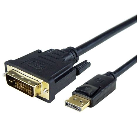 Cabo Adaptador Displayport Macho X DVI D Macho MD9 KaBuM