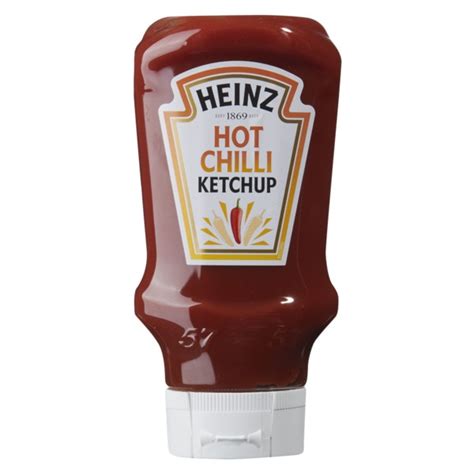 Ketchup Hot Chilli Top Down Embalagem G Heinz Supermercado El