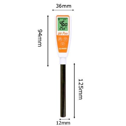 Flat Surface Ph Meter Az Eb Az Instrument Corp