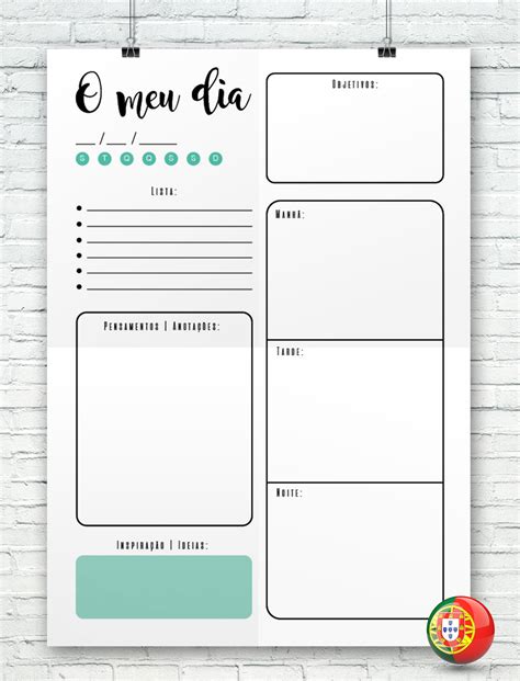 Modelos De Listas De Tarefas Diárias Semanais E Mensais Para Impressão Noctula Store