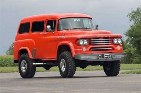 1958 Dodge W100 Town Wagon Super Voiture Voiture Truck