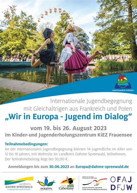 Internationales Jugendcamp Des Lds In Den Sommerferien Landkreis