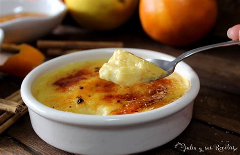 Julia Y Sus Recetas Crema Catalana O Crema Quemada