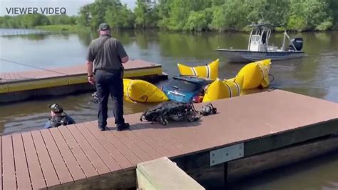 Car Found Underwater Where Man Was Found Dead In Vinton Canal Youtube