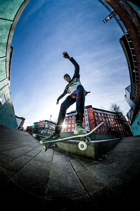 Skateboarding Photographer Capturing Stunning Action Shots From The