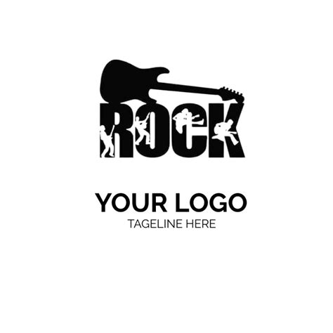 Rock Logo Template Postermywall