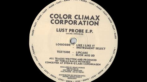 Color Climax Corporation Lipcare 1993 Youtube