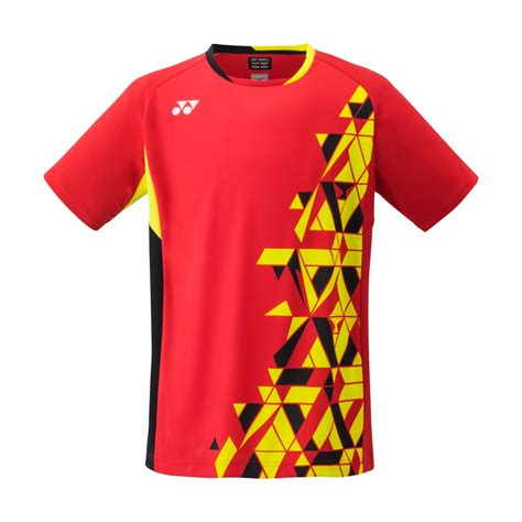 Yonex Badminton Tshirt Crew Neck Graphic Rot Herren Online Bestellen