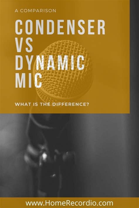Many of the microphones today are mostly grouped into two categories ...