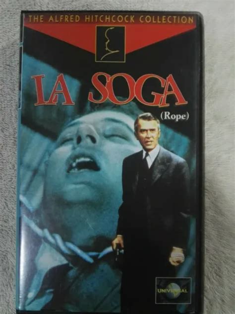 THE ROPE ROPE VHS Tape Alfred Hitchcock James Stewart John Dall 1990