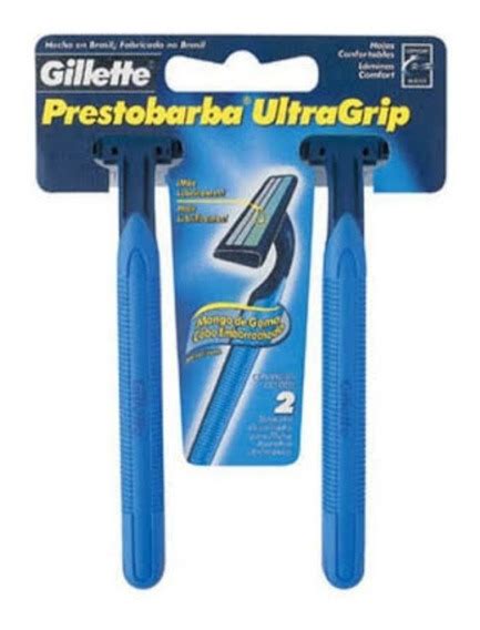 Kit Aparelho Barbear Prestobarba Gillette Azul Barbeador