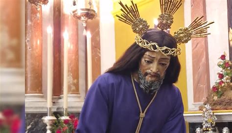 La imagen de Jesús Nazareno de San Fernando regresa tras su