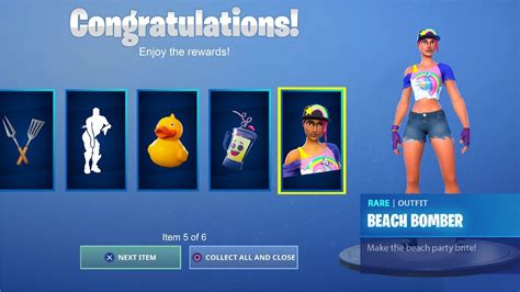 How To Get Free Days Of Summer Rewards In Fortnite Days Of