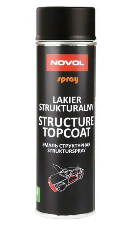 LAKIER STRUKTURALNY CZARNY 500 ML Wasserman Eu