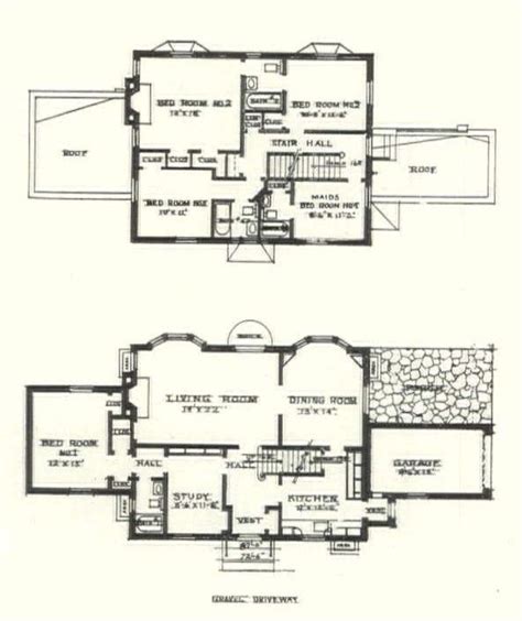 Gilbert P Hall S Colonial Floor Plan Colonial Floor Plan Vintage