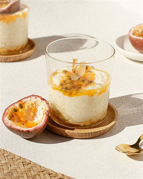 Sticky Honey & Coconut Rice Pudding with Passionfruit - COYO