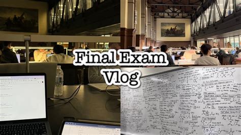 Vlog Pt Vlog Finals Week Vlog