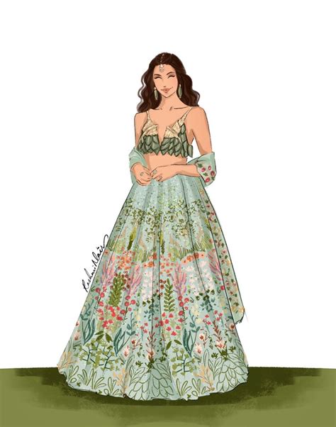 Alanna Panday In Rahul Mishra Couture Wedding Card Design Indian