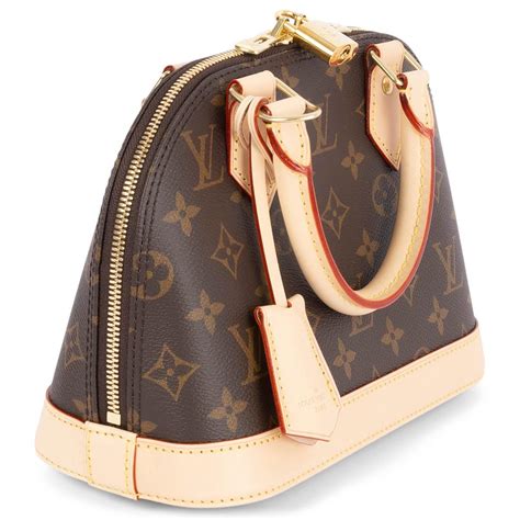 Louis Vuitton Brown Monogram Canvas Alma Bb Shoulder Bag For Sale At 1stdibs