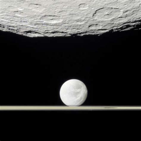 Rhea Rings Dione The Planetary Society