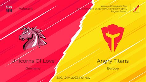 Unicorns Of Love Vs Angry Titans 10 04 2023 At Valorant Champions Tour