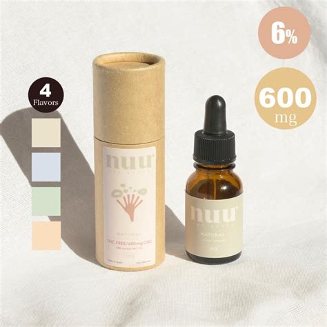 （sale） Cbd オイル 6 600mg Nuu 10ml 不眠や集中力の悩みに 女性におすすめ 国産 Oil 高濃度 ランキング 賞味