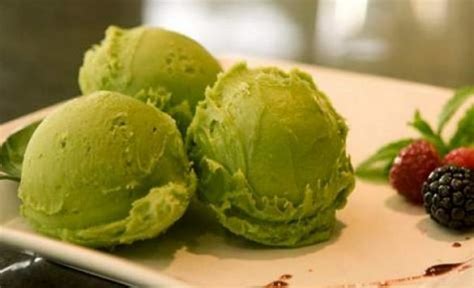 Glace au thé vert Cuisine Momix