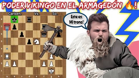 Poder Vikingo En El Armaged N Carlsen Vs So Norway Chess