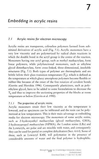 Pdf Biological Specimen Preparation For Transmission Electron Microscopy Jeremy N Skepper