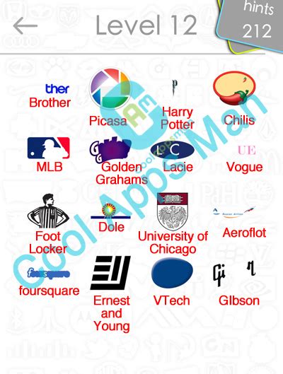 Logo Quiz Answers Updated Level Cool Apps Man Sexiz Pix