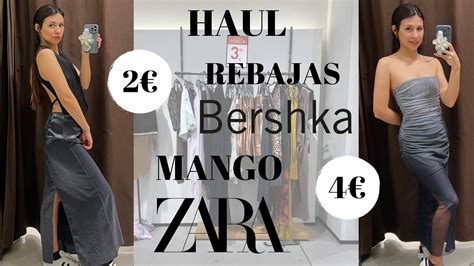 Haul Zara Mango Y Bershka Ultimas Rebajas Febrero Youtube