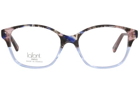 Lafont Lilas 3178 Eyeglasses Womens Blue Full Rim Square Shape 52 16 138