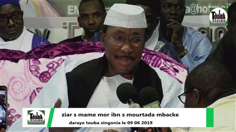 Discours S Mame Mor Mbacke Tourn E Italie Etape Touba Bergamo