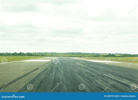 Airport Runway View stock photo. Image of aerodrome - 284737420