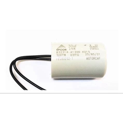 Capacitor Uf V Epcos Fios Motor Port O Eletr Nico Shopee Brasil