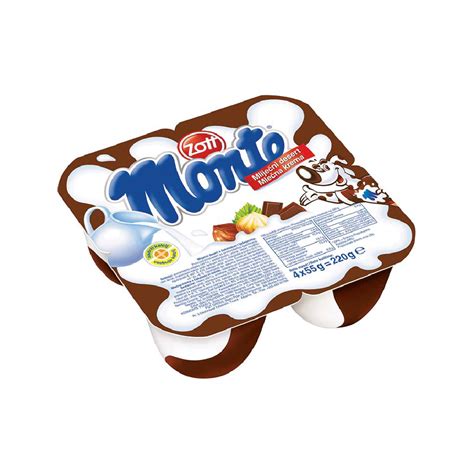 Zott Monte Desert 55g Пудинг Puding Kipper Market