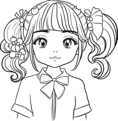 Aggregate 86 Anime Coloring Pages Printable Best Vn